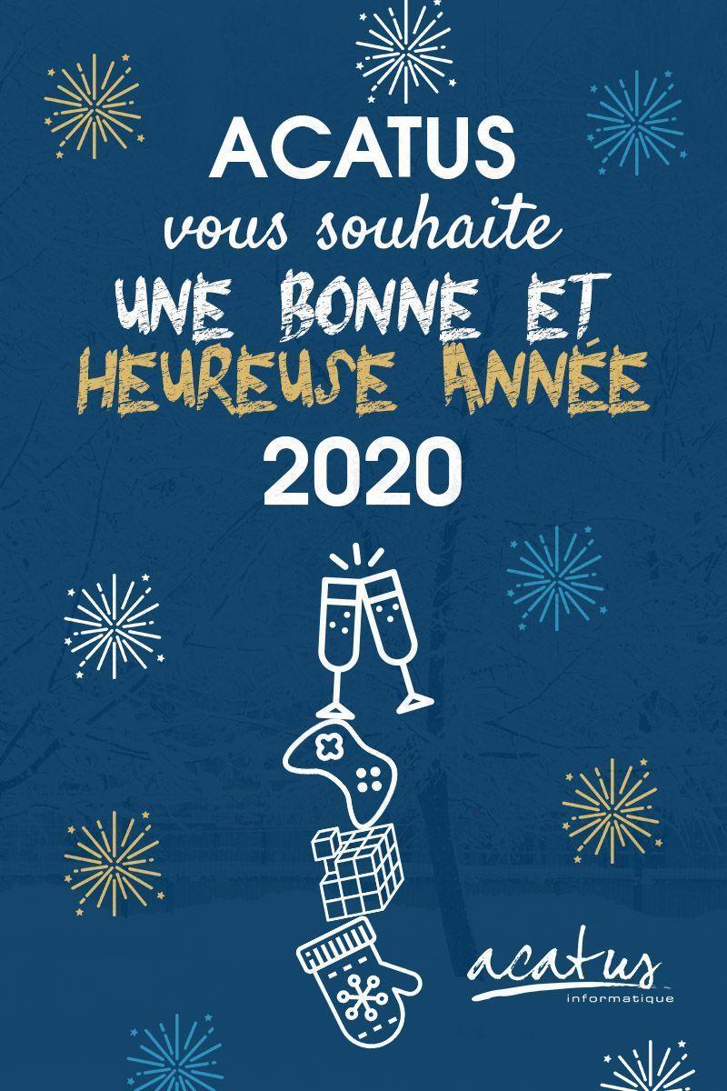 Image ACATUS vous souhaite une bonne et heureuse année 2020